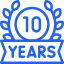 10 Years of Experience Icon